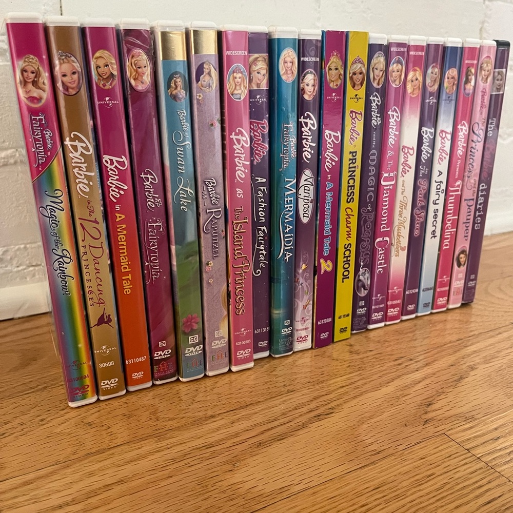 Barbie DVD Collection (20 DVDs)